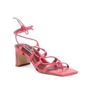 CAVERLEY SHOES Pink Leather Brooklyn Heels